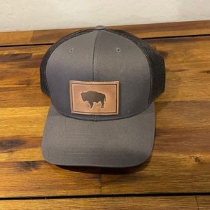 Buffalo Patch Grey hat